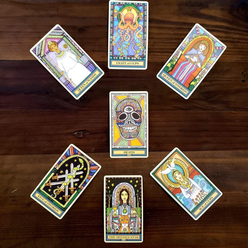 7 Wandering Star Tarot cards