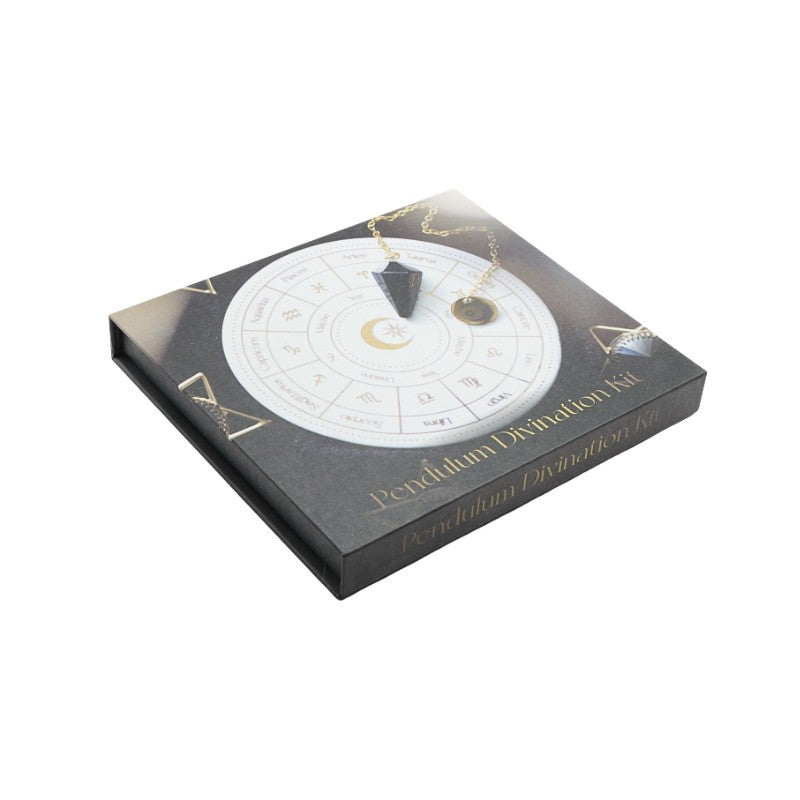 Pendulum Divination Kit packaging on a white background