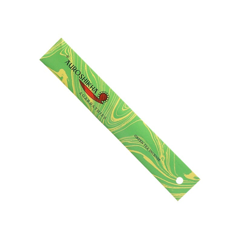 Incense Sticks- Auroshikha- "Green Tea"