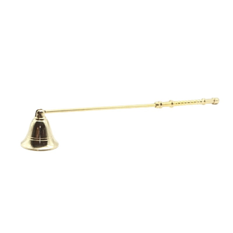 Brass Candle Snuffer with Brass Handle