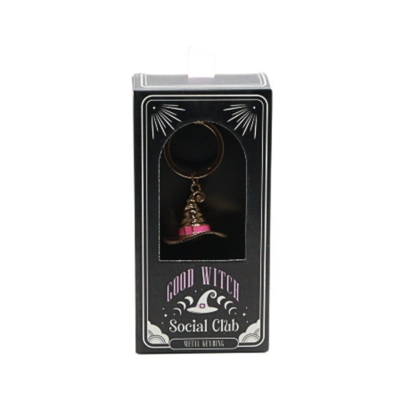 Good Witch Hat Keyring
