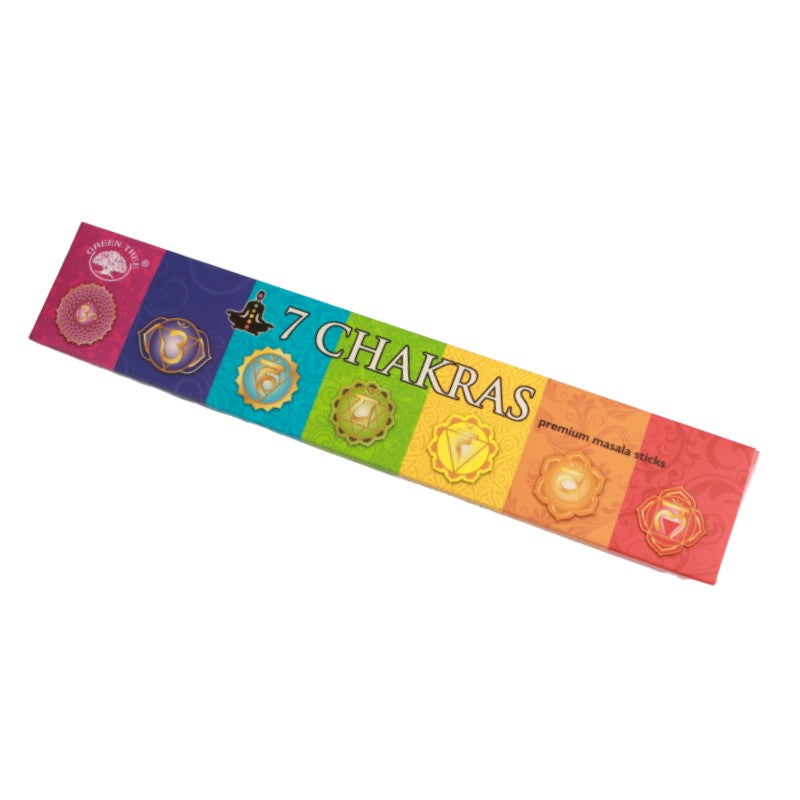 Green Tree Incense Sticks– Seven Chakra 15g