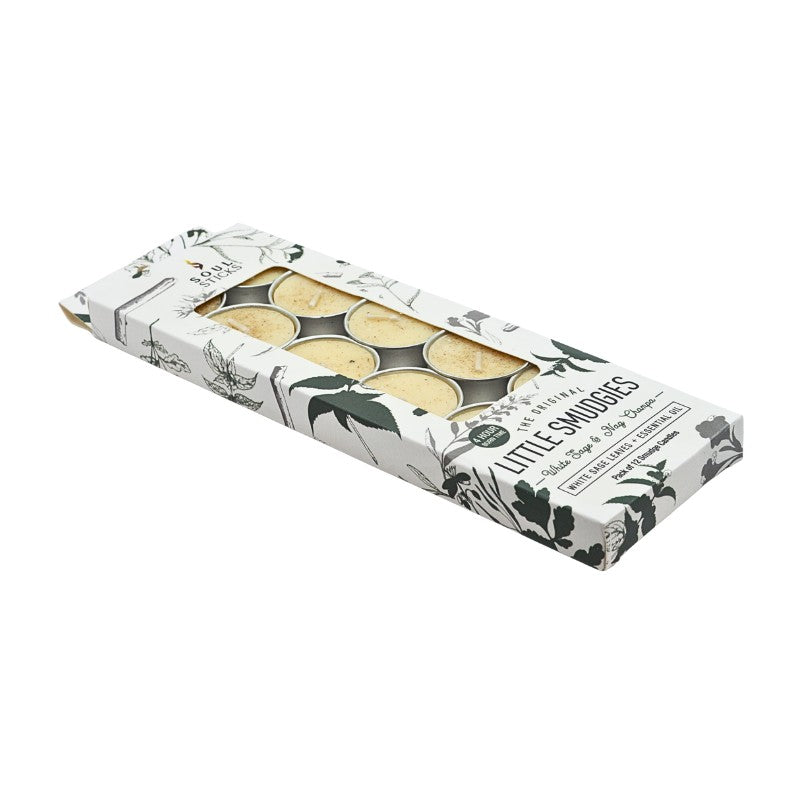 box of 12 tea light candles