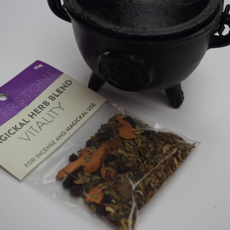 Magickal Herb Blend Vitality 15g Packet- Loose Incense