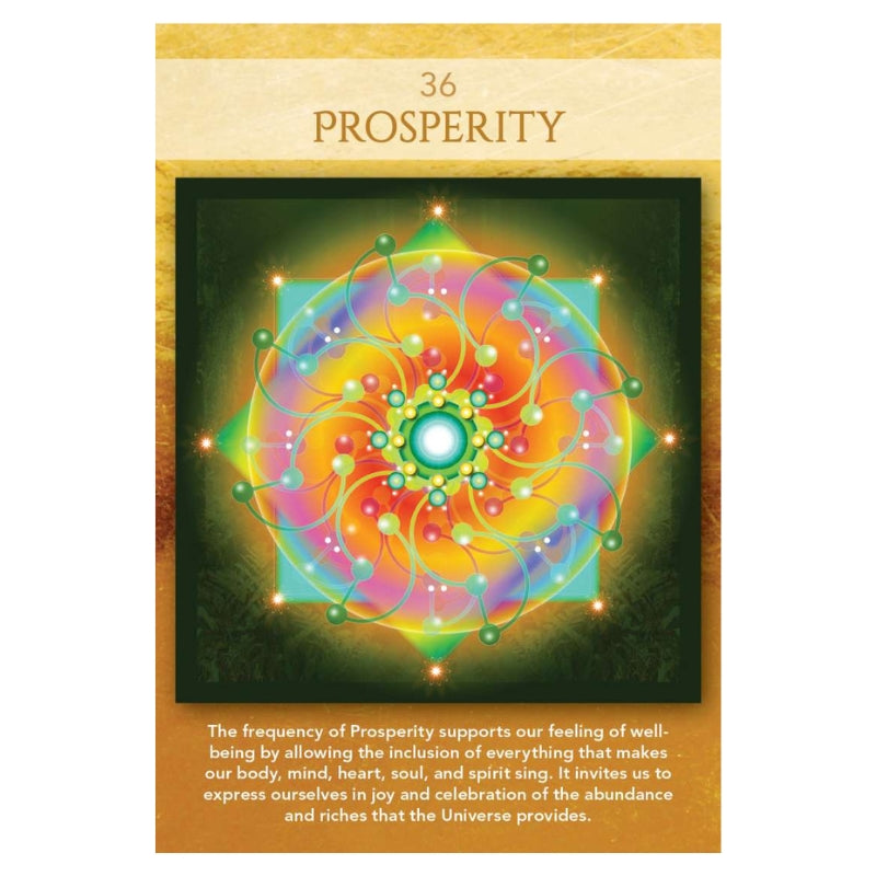 Sacred Geometry Activations Oracle card