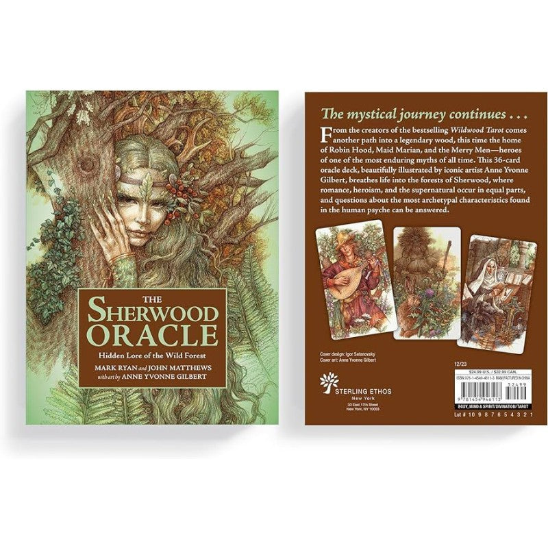 sherwood oracle- front and back cover of box