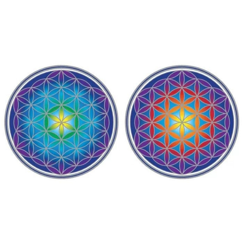 Luminous Window Sticker-Sunlight Flower Of Life