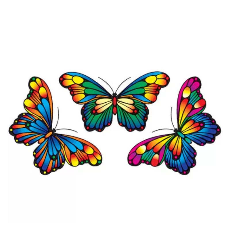 Luminous Window Sticker-Sunray Magic Butterflies