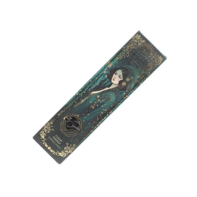 Decorative box with artistic design on a white background