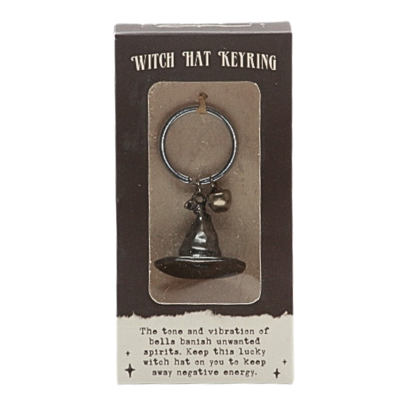 Witch Hat Keyring, Bag Charm Or Wallet Accessory
