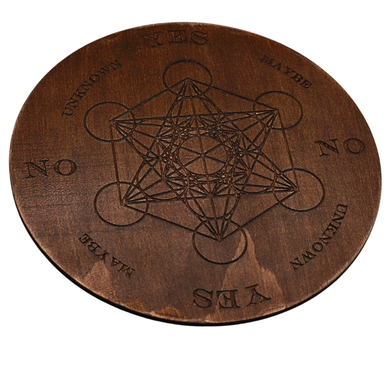 metatron's cube pendulum board 2