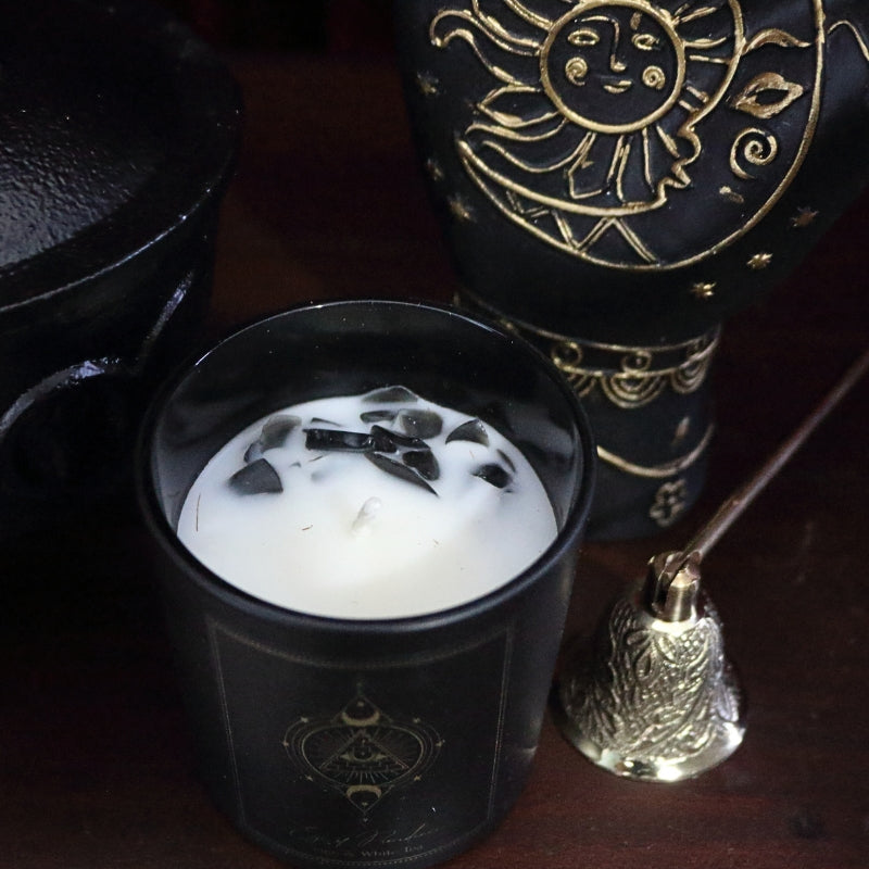 Eye Of Providence Manifestation Candle- Sage & White Tea 100g in Jar