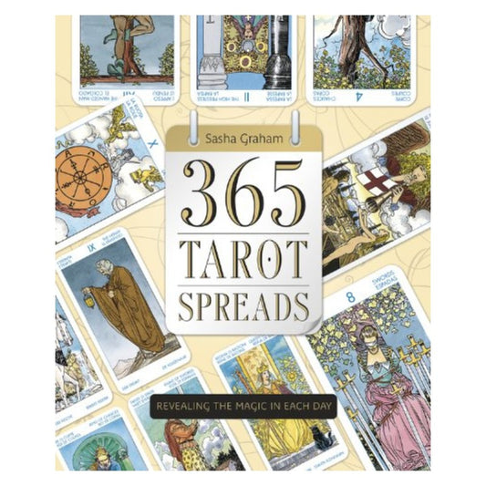 book 365 Tarot Spreads by sasha graham