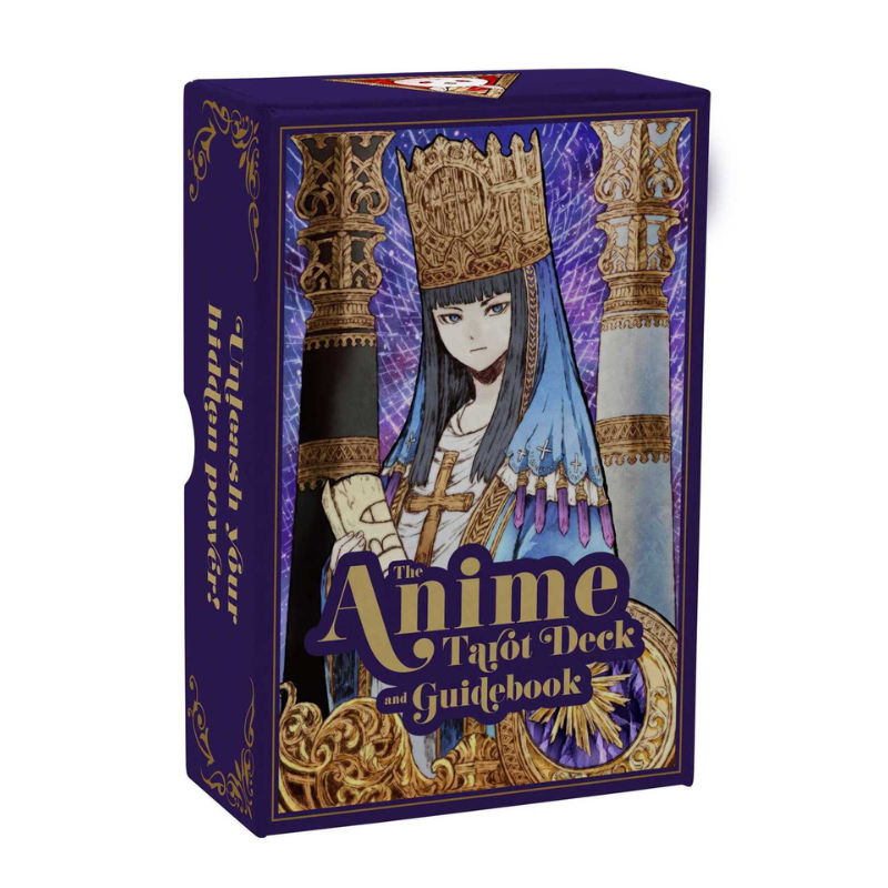 Anime Tarot Deck & Guidebook Front Cover 