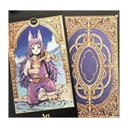Tarot cards from the Anime Tarot Deck