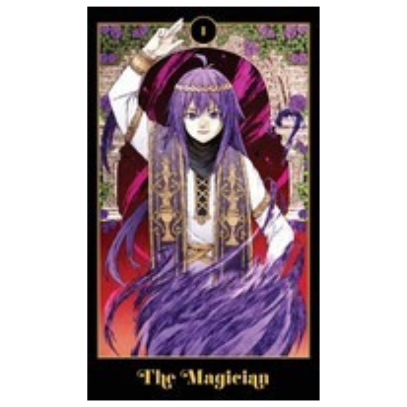 "The Magician" Tarot card from the Anime Tarot Deck