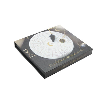 Pendulum Divination Kit packaging on a white background