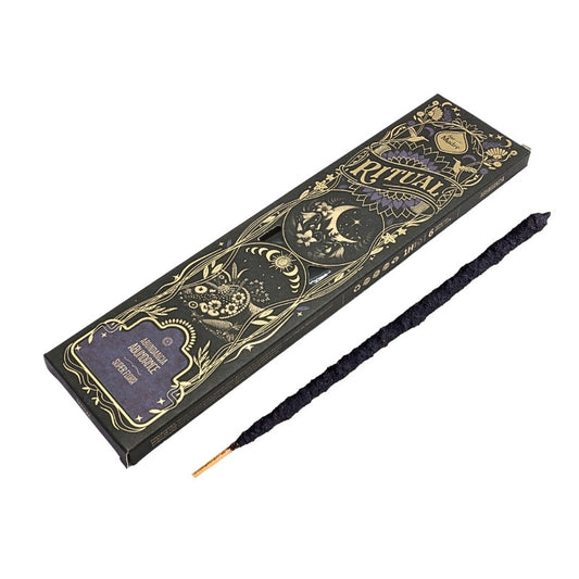 intricate designed box of Abundance Ritual Incense Sticks by  Sagrada Madre