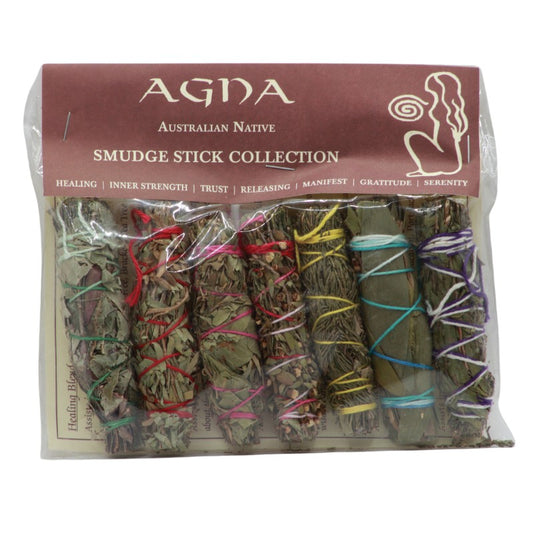 Agna Smudge Stick Mini Collection- 7 Smudge Sticks