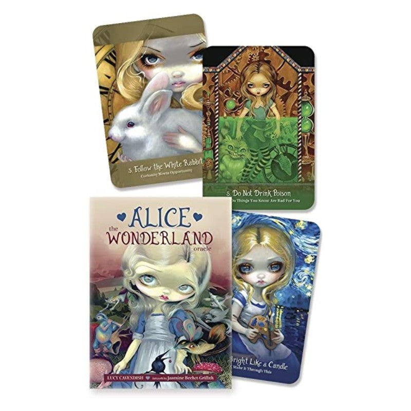 Alice The Wonderland Oracle- 45 Oracle Card Deck & Guidebook – Curious ...
