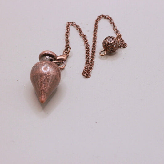 antique copper pendulum 