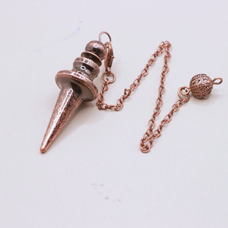 antique copper pendulum 