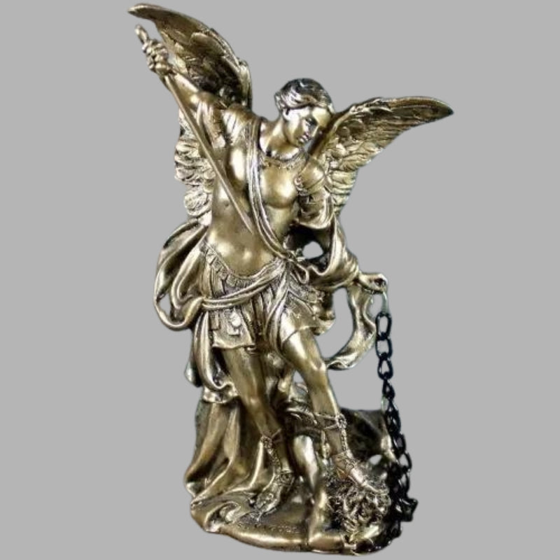 Archangel Michael Statue Bronze