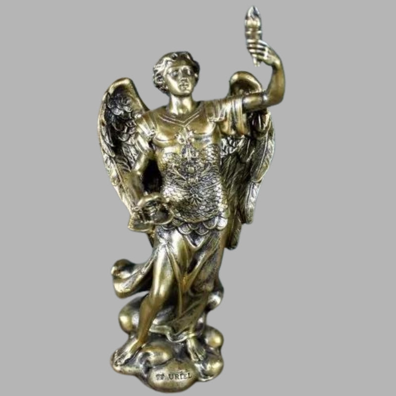 Archangel Uriel Statue Bronze