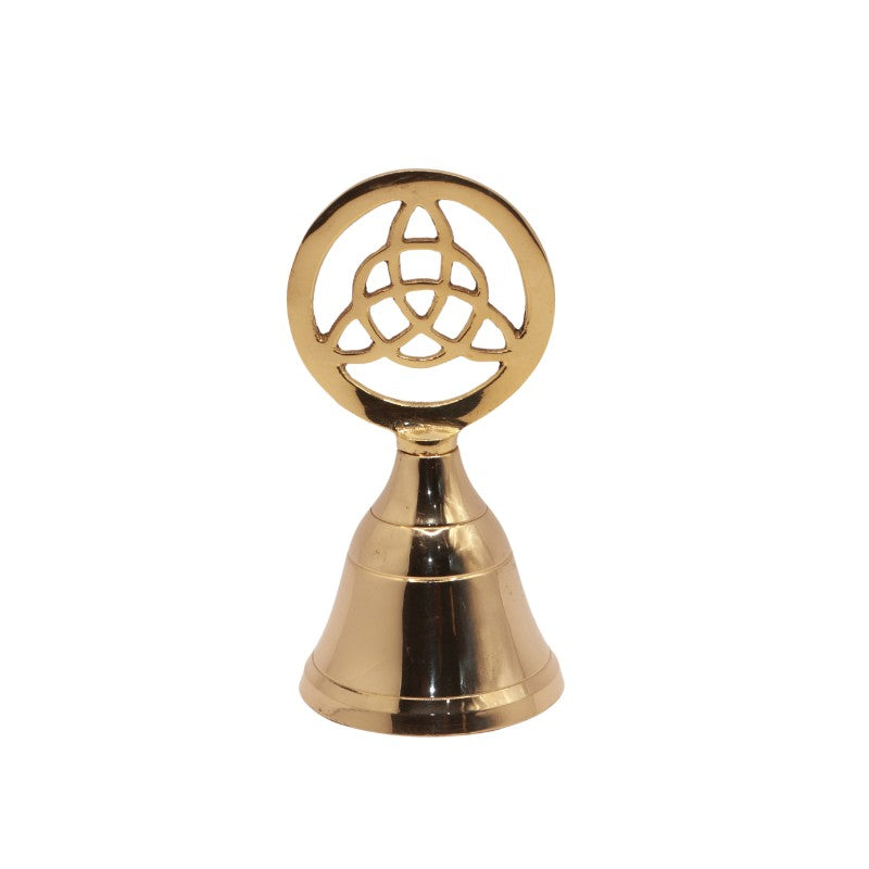 Brass Triquetra Altar Bell/Hand Bell