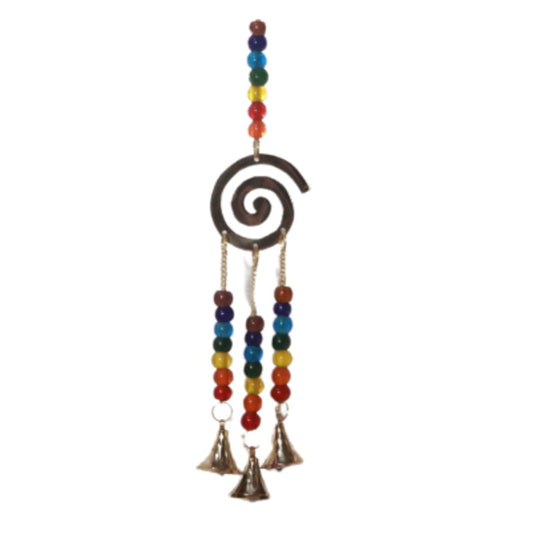 Bells -Sacred Spiral Chakra- Wind Chimes/ Protective Ward