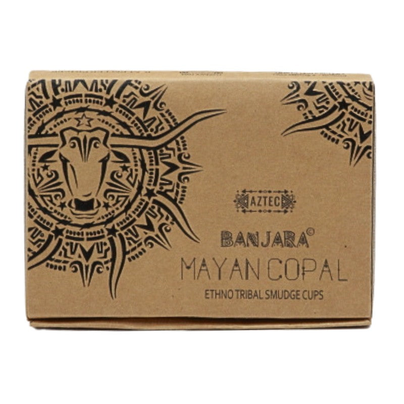 Box of Banjara Smudge Cups- Copal