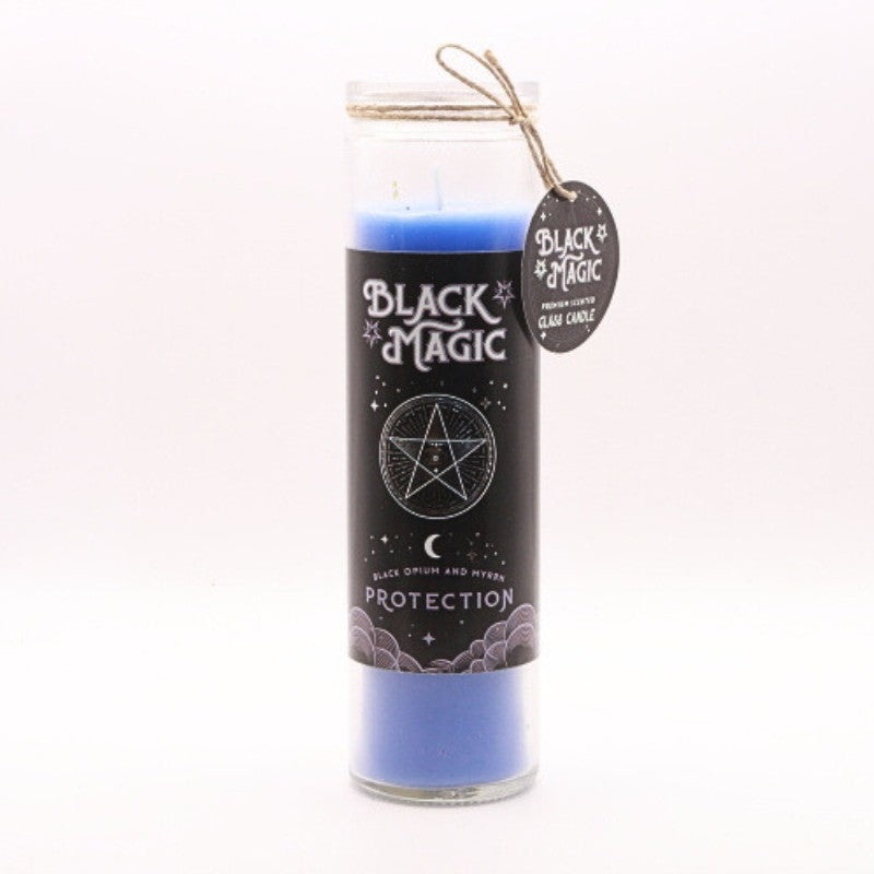 Black Magic Scented Spell Candle In Glass Jar 300gm