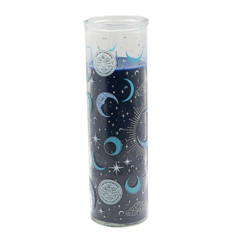 Blue Moon Print Fig & Vanilla Tube Candle