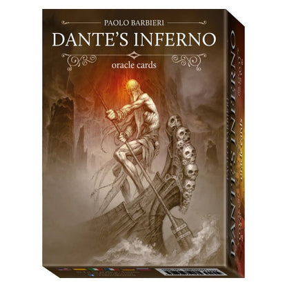 Dante's inferno oracle cards box