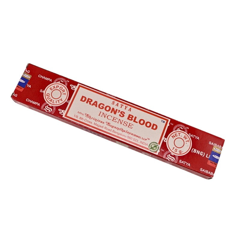 Dragon's blood incense from Satya 