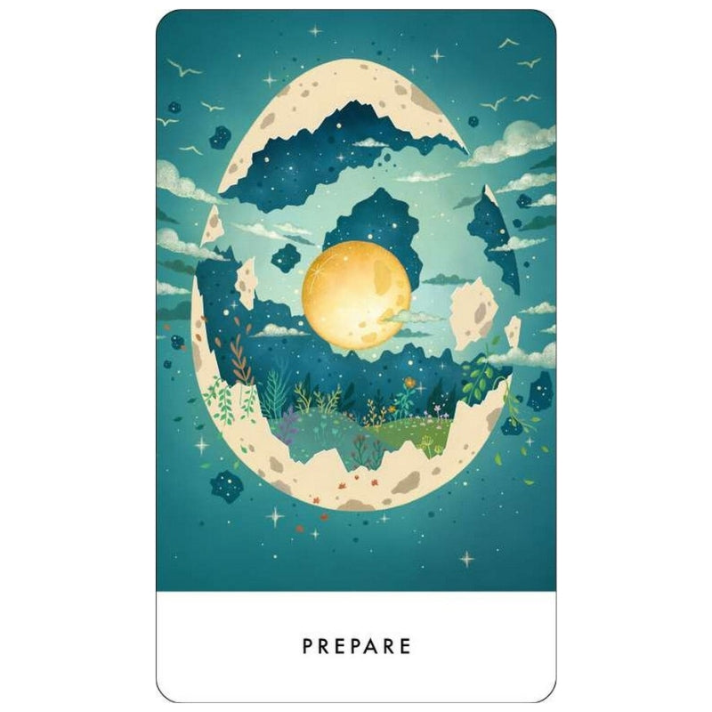 "prepare" oracle card from the Dream Ritual Oracle Cards