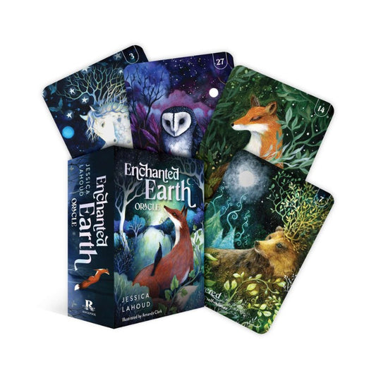 box and cards from the Enchanted Earth Oracle deck