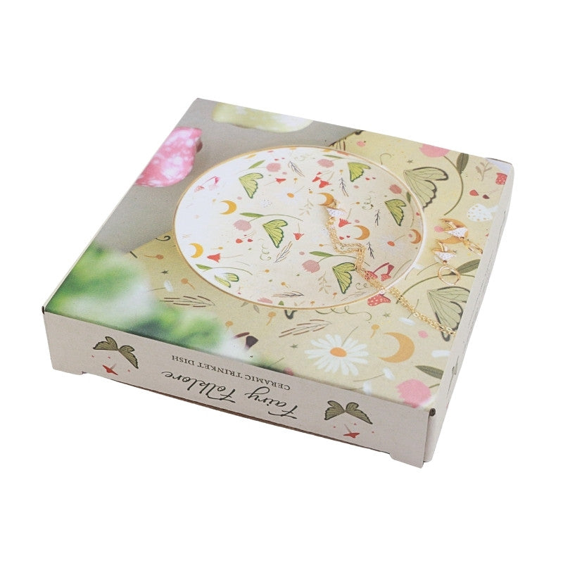 decorative box for a ceramic trinket dish