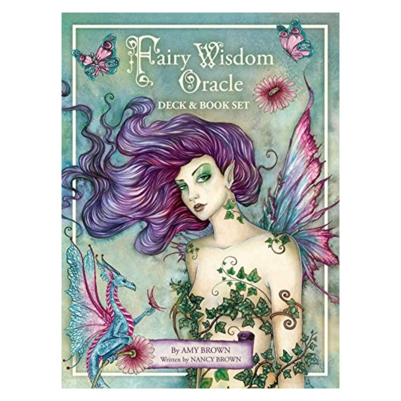 Front cover of the Fairy wisdom Oracle set