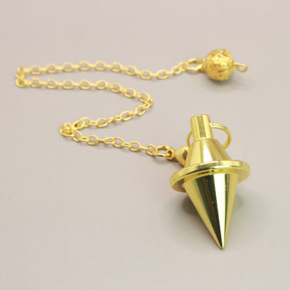 Gold Pendulum- Dowsing and Divination