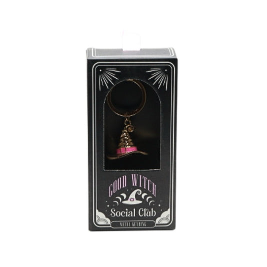 Good Witch Hat Keyring