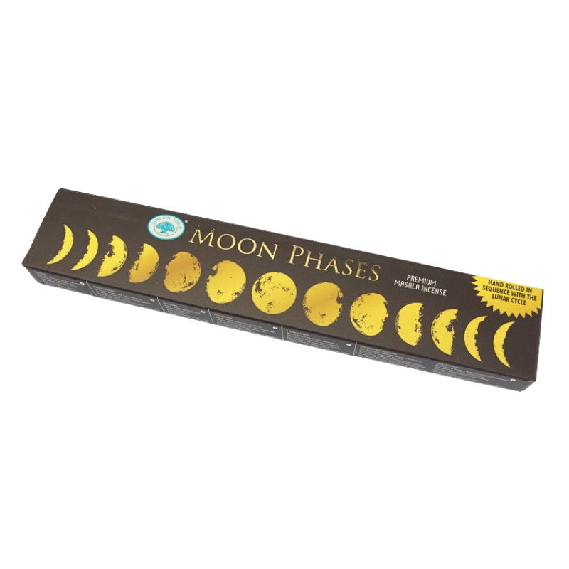 Green Tree Incense Sticks– Moon Phases 15g – Curious Cauldron