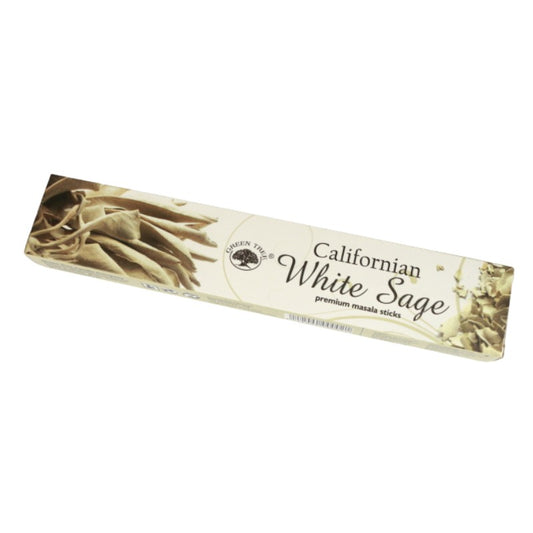 Green Tree Incense Sticks– White Sage 15g