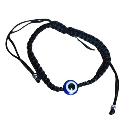 Handmade Turkish Lucky Evil Eye Bracelet black -Evil Eye Protection Amulet