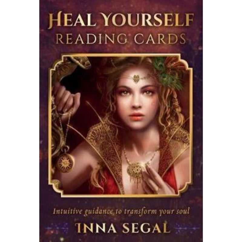Heal yourself reading cards front cover