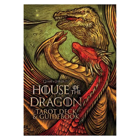 front cover of the house of the dragons tarot deck