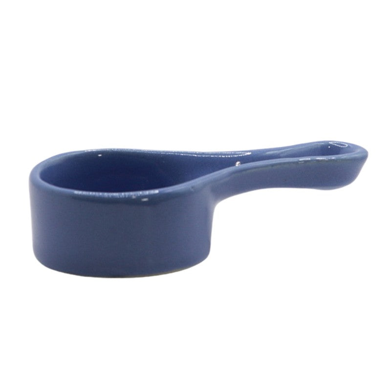 blue Ceramic dish for burning incense