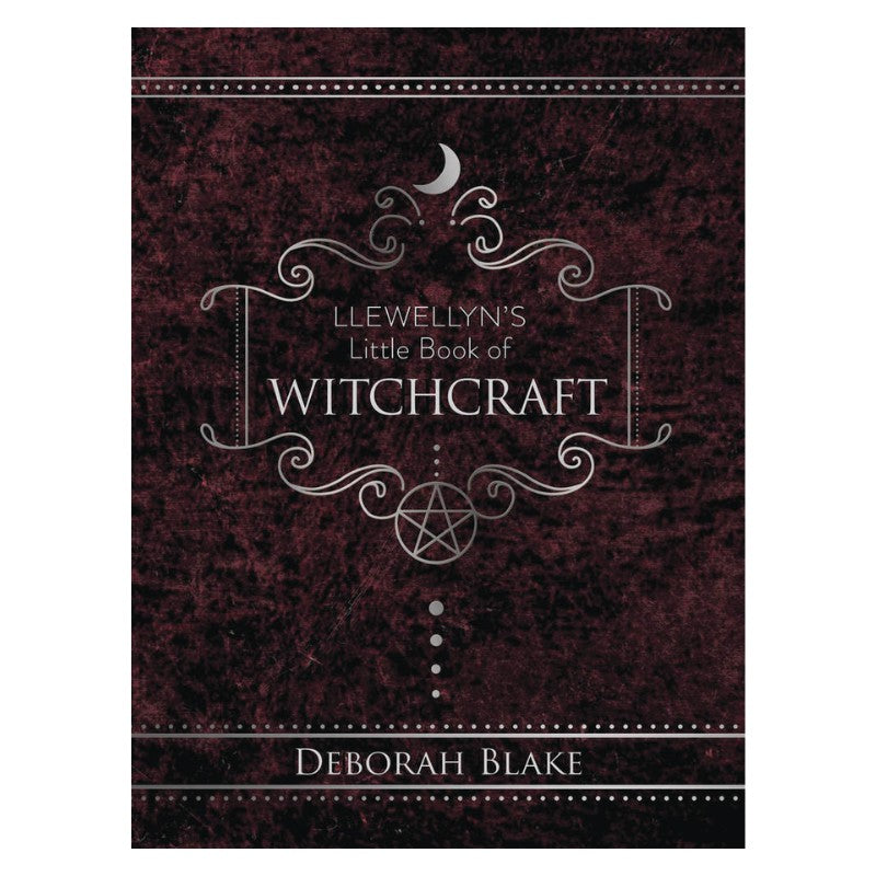 Front cover of book- Little book of witchcraft