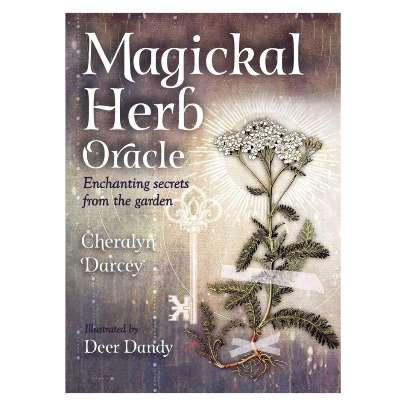 front cover of the "magickal herb oracle"