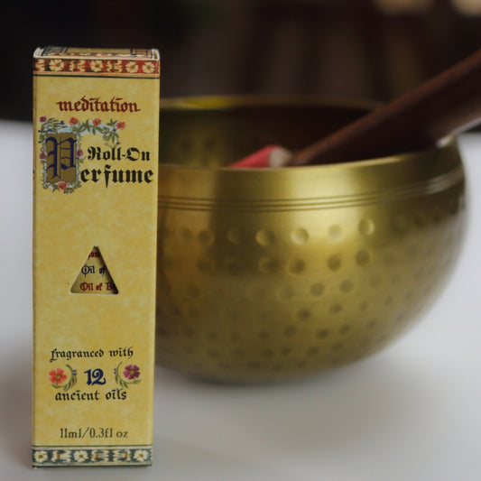 Meditation Roll On Perfume 11ml- Australian Made- Blend Of 12 Essential Oils